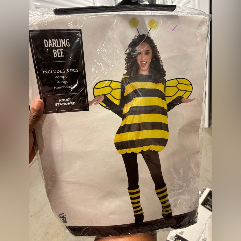 Party City Darling Bee Costume - Black and Yellow